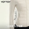 YOTTOY 90白鹅绒小排骨羽绒服女修身防泼水轻薄保暖外套连帽冬季 商品缩略图2