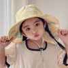 儿童帽子夏宝宝渔夫帽薄款男女儿童遮阳帽大帽檐沙滩帽透气可折叠 商品缩略图2
