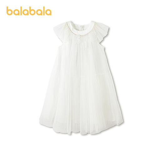【商场同款】巴拉巴拉童装女童裙子儿童连衣裙2026新款夏装网纱裙 商品图2