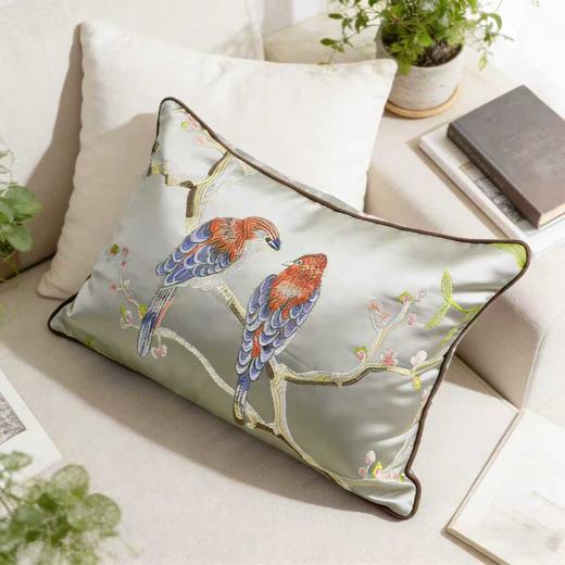 【足足2斤海南老沉香！失眠人冲，一觉睡到大天亮！】宫造 如意沉香枕 提花枕套 可拆洗 商品图1