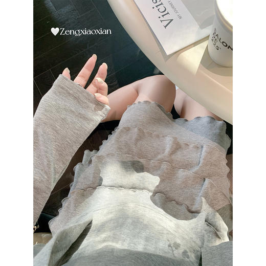 <曾小咸推荐>4.3现货秒杀 ！微信超特价！韩系假两件长袖连衣裙 日常229.99 立减130 秒杀99.99！！ 商品图4