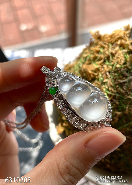 6310203，福豆吊坠。具体价格微信咨询 商品图2