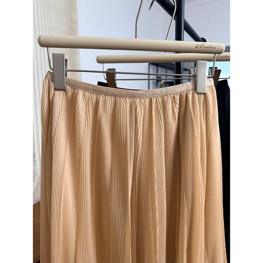 【贝拉推荐】犹抱琵琶 巨美巨仙的纱裙！真丝混纺不规则 压褶长半裙 巨幅摆飘无比逸款 仙女们必入款！ 商品图6