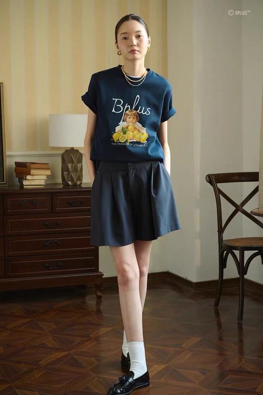 充满柠檬香气的南法假日元气满满柠檬T恤 商品图4