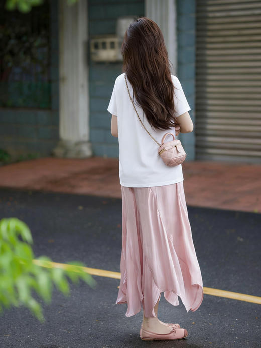 【百图lulu定制】【XS预售4月16日发】【后花园T恤】活性印染 春天图案  自带黑科技凉感 面料  短袖T恤 商品图5