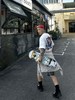 原单，没吊牌，EVISU（福神）笑面佛米白宽松短袖 T 恤 商品缩略图5