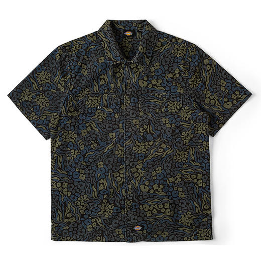 Dickies短袖衬衫 休闲舒适满身印迷彩短袖衬衫 DK012914 商品图5