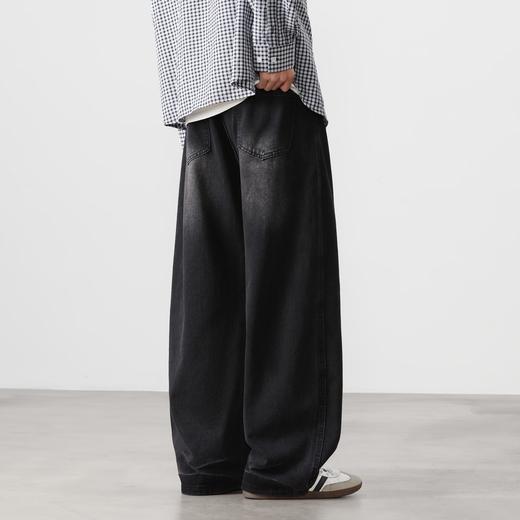 gxgjeans男装【棉感亲肤】男士宽松牛仔裤26春款时尚潮流百搭青少年长裤男K&C 商品图5