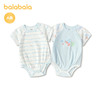 【商场同款】巴拉巴拉宝宝三角衣婴儿抱衣爬服2026新款夏季两件装 商品缩略图4