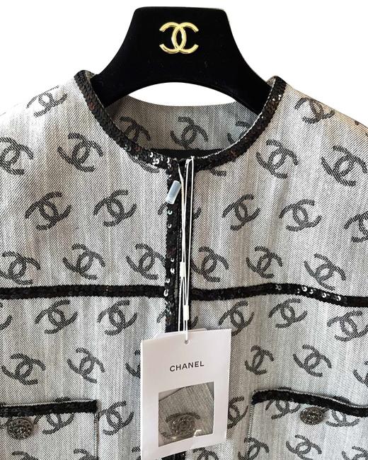 女款珠片牛仔外套hu025 商品图2