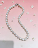 爱迪生正圆强光 11-12mm淡水珍珠项链 微瑕高性价比 大气通勤 [发：5] 商品缩略图0