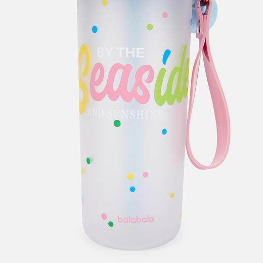 【商场同款】巴拉巴拉儿童冷水杯女童大容量吸管水杯便携清新外出 商品图3