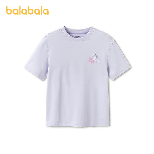 【商场同款】巴拉巴拉童装女童短袖t恤儿童2026新款夏装凉感速干 商品图4