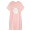 带胸垫雪花棉短袖睡裙女士夏季薄款卡通可爱少女家居服套装可外穿 商品缩略图4