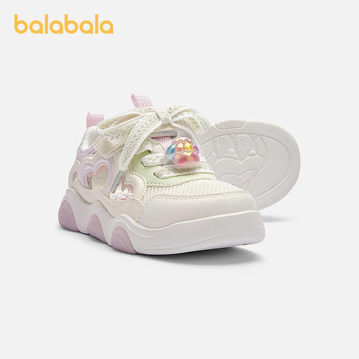 【商场同款】巴拉巴拉童鞋儿童休闲鞋女童2026夏新款轻便舒适板鞋 商品图1