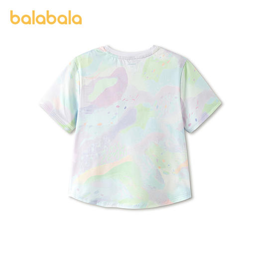 【商场同款】巴拉巴拉童装女童短袖t恤儿童2026新款夏装防晒速干 商品图2