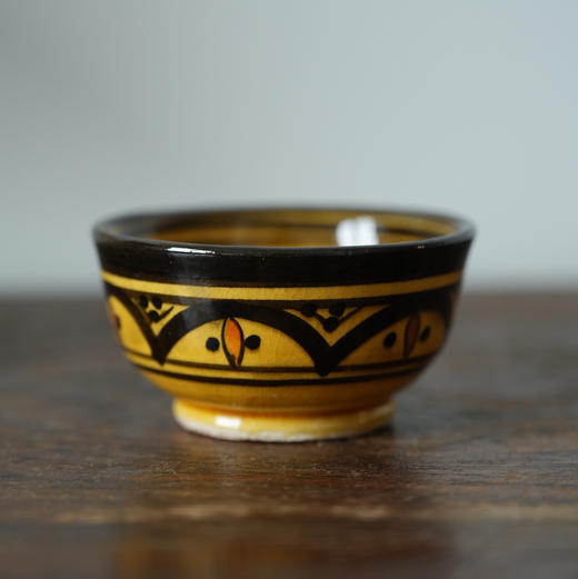 意大利黄色手绘碗 商品图1