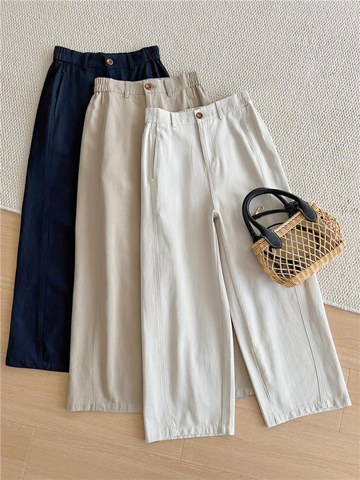 AVANN 天丝棉九分裤/中缝线西裤长裤 通勤神裤 休闲通勤西裤系列 商品图0