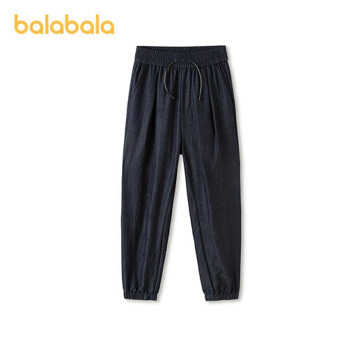 【商场同款】巴拉巴拉童装男童裤子儿童束脚裤2026夏装新款仿牛仔 商品图0