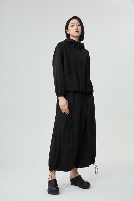水淼2026春夏新款连帽半开套头速干弹力外套（有口袋）2335 商品图0