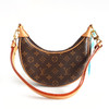 【95新】LV路易威登LOOP系列M81098棕色老花LOOP月牙包豌豆包单肩腋下包女士280326AK04 商品缩略图0