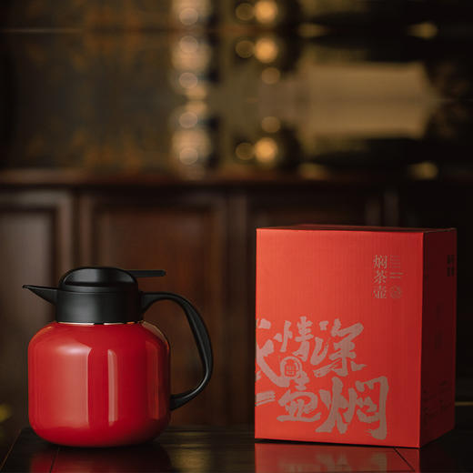 感情深一壶焖Q系-小Q红色焖茶壶PA 商品图0