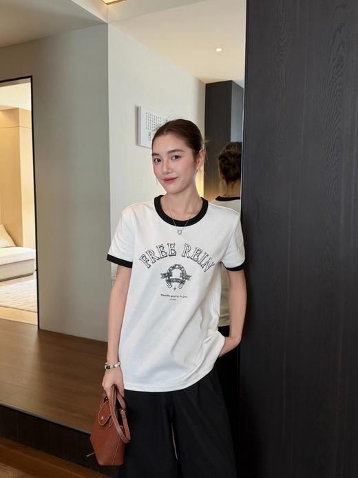 MOC*O撞色镶边T恤 商品图9