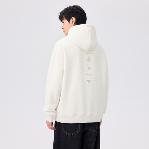 gxgjeans男装【多色可选】男士连帽卫衣2026春款日常百搭舒适休闲套头上衣K&C 商品图2