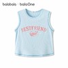 巴拉巴拉女童背心儿童大童无袖t恤2026新款夏学院风舒适百搭时尚 商品缩略图4