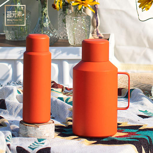 小钢炮焖茶壶橙色PA 商品图1