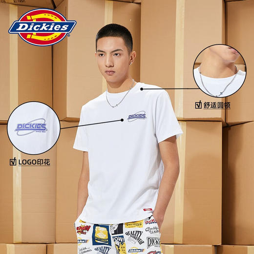 Dickies纯棉短袖T恤男  舒适休闲宽松百搭上衣DK010376 商品图2