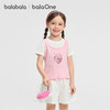 【balaOne】巴拉巴拉童装短袖t恤儿童2026新款夏装女童假两件上衣 商品缩略图0