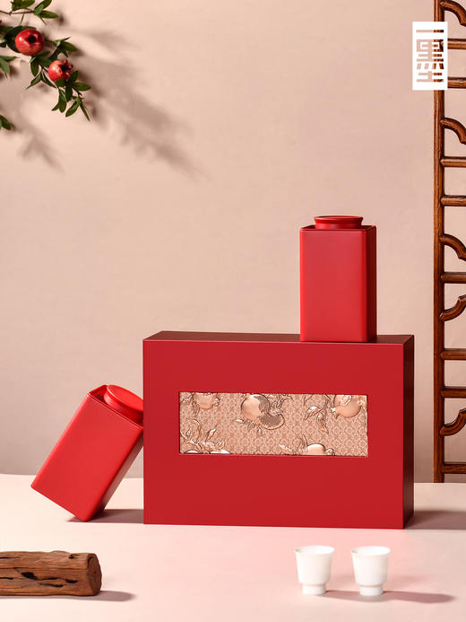 新款红茶包装盒空礼盒铁观音金骏眉大红袍摆泡茶叶礼盒装空盒PA 商品图4