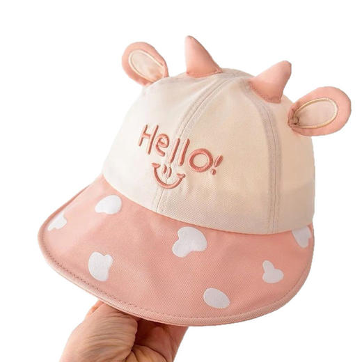 宝宝遮阳帽夏季大檐网眼婴儿渔夫鸭舌帽薄款男女儿童防晒棒球帽 商品图4