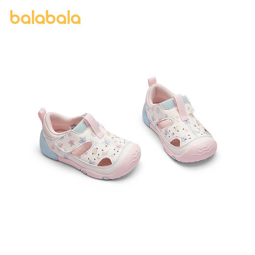 【商场同款】巴拉巴拉童鞋儿童学步鞋女童2026夏季新款镂空透气鞋 商品图4