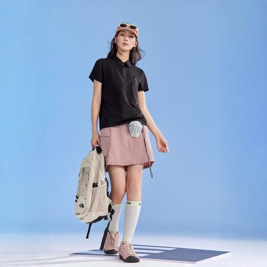 【厚盛--森系华夫格冰格POLO衫】轻奢级微垂感锦纶冰丝面料、华夫格透气孔结构设计、薄荷冰凉感性能、3D立体剪裁正肩版型、凉感防晒修饰身形、男女同款时尚休闲又百搭 商品图2