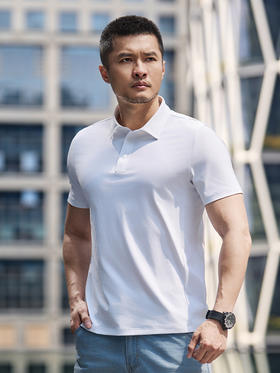 三代龙牙隐之云纤速干短袖POLO