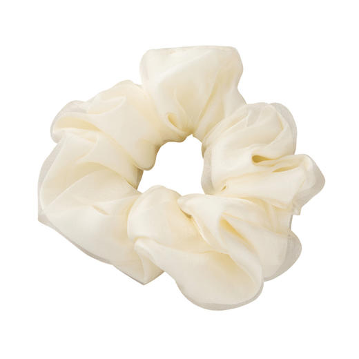 【买1得2】三彩2026新款法式丝光发圈丸子马尾简约仙女氛围感头饰 商品图4