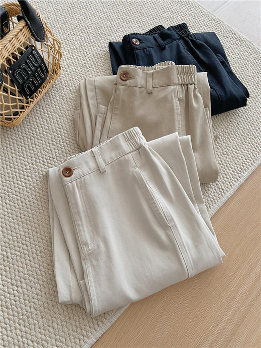 AVANN 天丝棉九分裤/中缝线西裤长裤 通勤神裤 休闲通勤西裤系列 商品图1