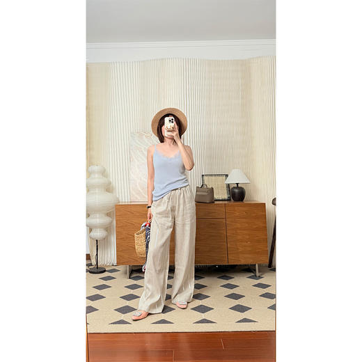 【贝拉推荐】自由切换 莱赛尔桑蚕丝针织两件套  ROW风格睫毛蕾丝吊带+长袖极简外披 空调衫+防晒衫 手感好到爆！专柜品质 商品图4