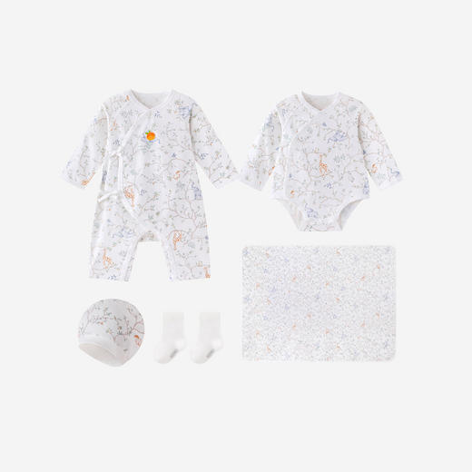 【商场同款】英氏婴儿礼盒新生儿见面礼实用四季款宝宝满月礼物 商品图4