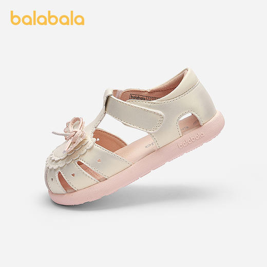 【商场同款】巴拉巴拉童鞋儿童学步鞋女童2026夏新款精致时尚凉鞋 商品图0
