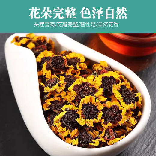 特产天山厂家代发 批发胎菊雪菊单品瓶装25克花茶叶支持代发雪菊 商品图1