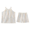 带胸垫背心短裤睡衣女款夏季云朵棉甜美可爱少女风无袖家居服套装 商品缩略图4
