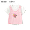 【balaOne】巴拉巴拉童装短袖t恤儿童2026新款夏装女童假两件上衣 商品缩略图4