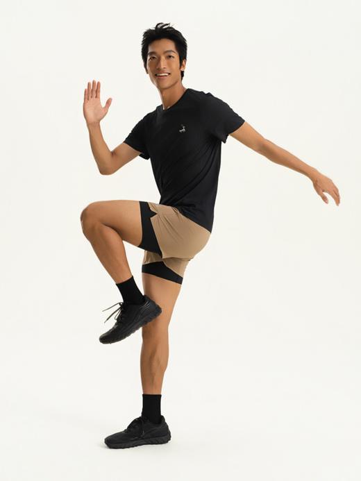 优极UG 穹绮 轻量竞速三兜 跑步短裤（金标）有内衬 商品图4