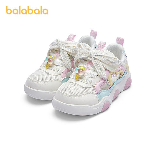 【商场同款】巴拉巴拉童鞋儿童休闲鞋女童2026夏新款轻便舒适板鞋 商品图4
