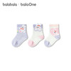 巴拉巴拉宝宝袜子夏季新款网眼透气薄婴幼儿短袜防蚊萌趣三双装 商品缩略图4