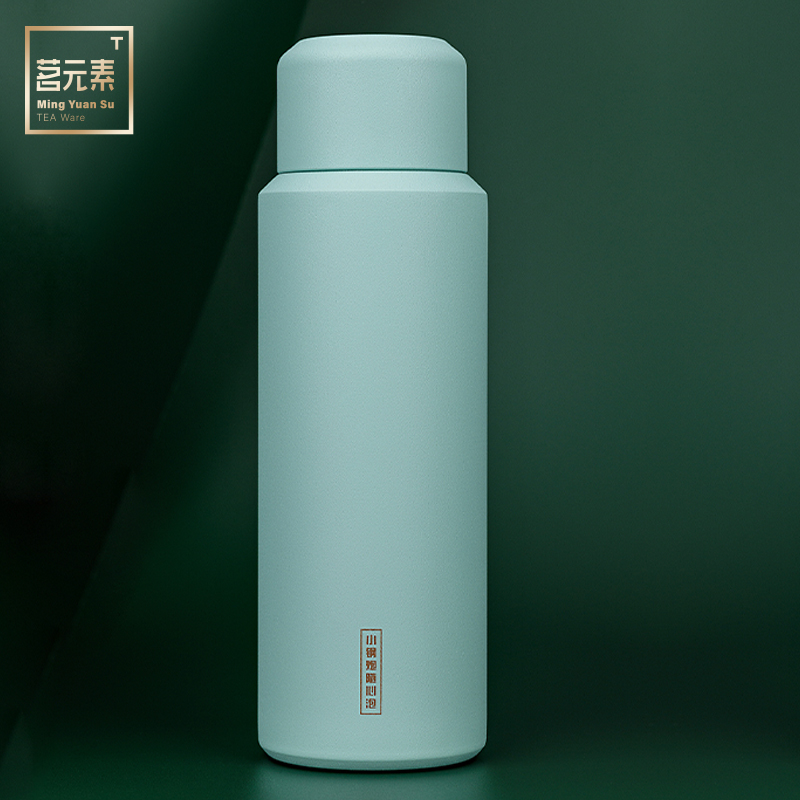 小钢炮焖茶杯蓝色PA