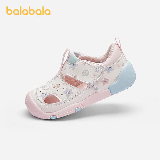 【商场同款】巴拉巴拉童鞋儿童学步鞋女童2026夏季新款镂空透气鞋 商品图0